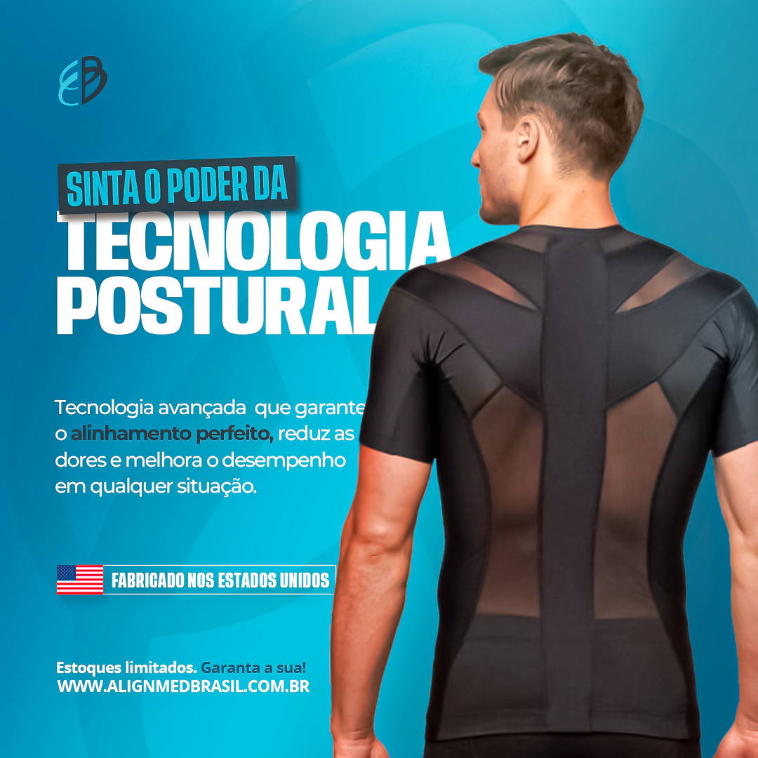 Camisetas posturais ALIGNMED na reabilitação de pacientes que sofreram AVC