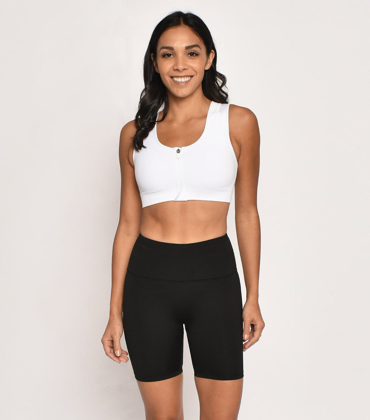 Top Esportivo Postural Para Mulheres Com Zipper