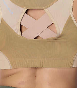 Top Esportivo Postural Para Mulheres Com Zipper