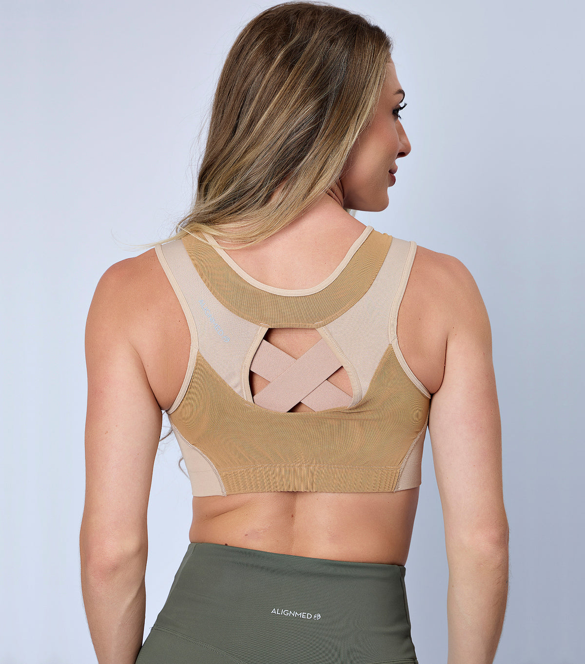 Top Esportivo Postural Para Mulheres Com Zipper