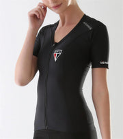 Camiseta postural feminina SPFC com zíper — Alignmed Brasil — foto 12