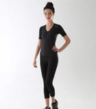 Camiseta postural feminina com zíper Posture Shirt® — Alignmed Brasil — foto 11