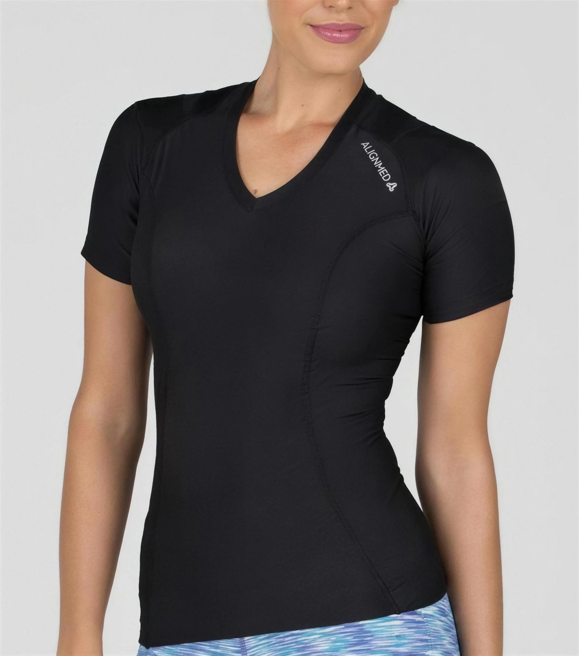 Camiseta postural feminina Posture Shirt® Pullover — Alignmed Brasil — foto 9