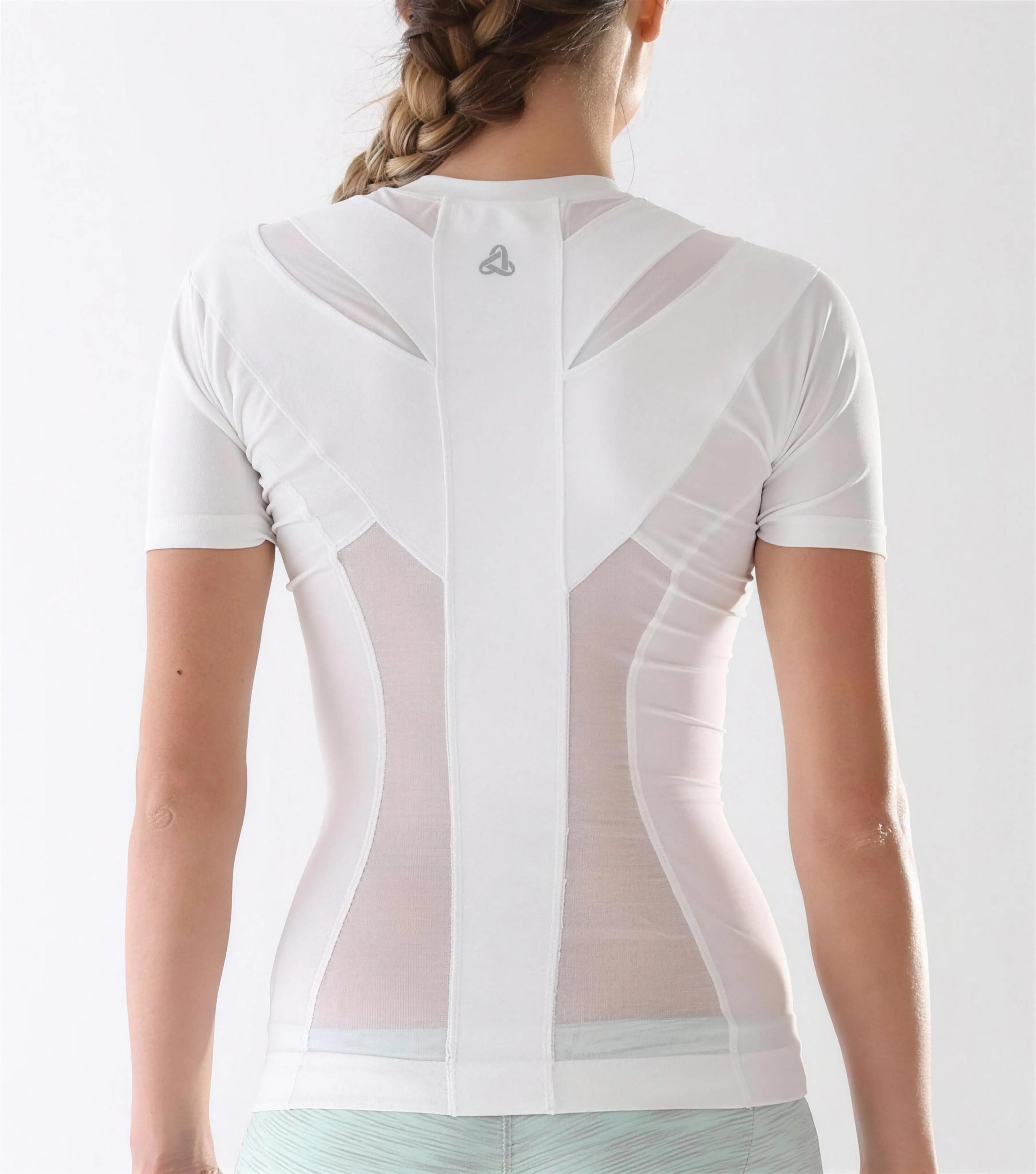 Camiseta postural feminina Posture Shirt® Pullover — Alignmed Brasil — foto 13