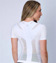 Camiseta postural feminina Posture Shirt® Pullover — Alignmed Brasil — foto 17