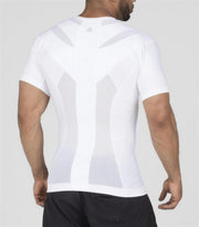 Camiseta postural masculina Posture Shirt® Pullover branca — Alignmed Brasil — foto 1