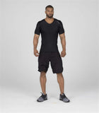 Camiseta postural masculina Posture Shirt® Pullover preta — Alignmed Brasil — foto 3