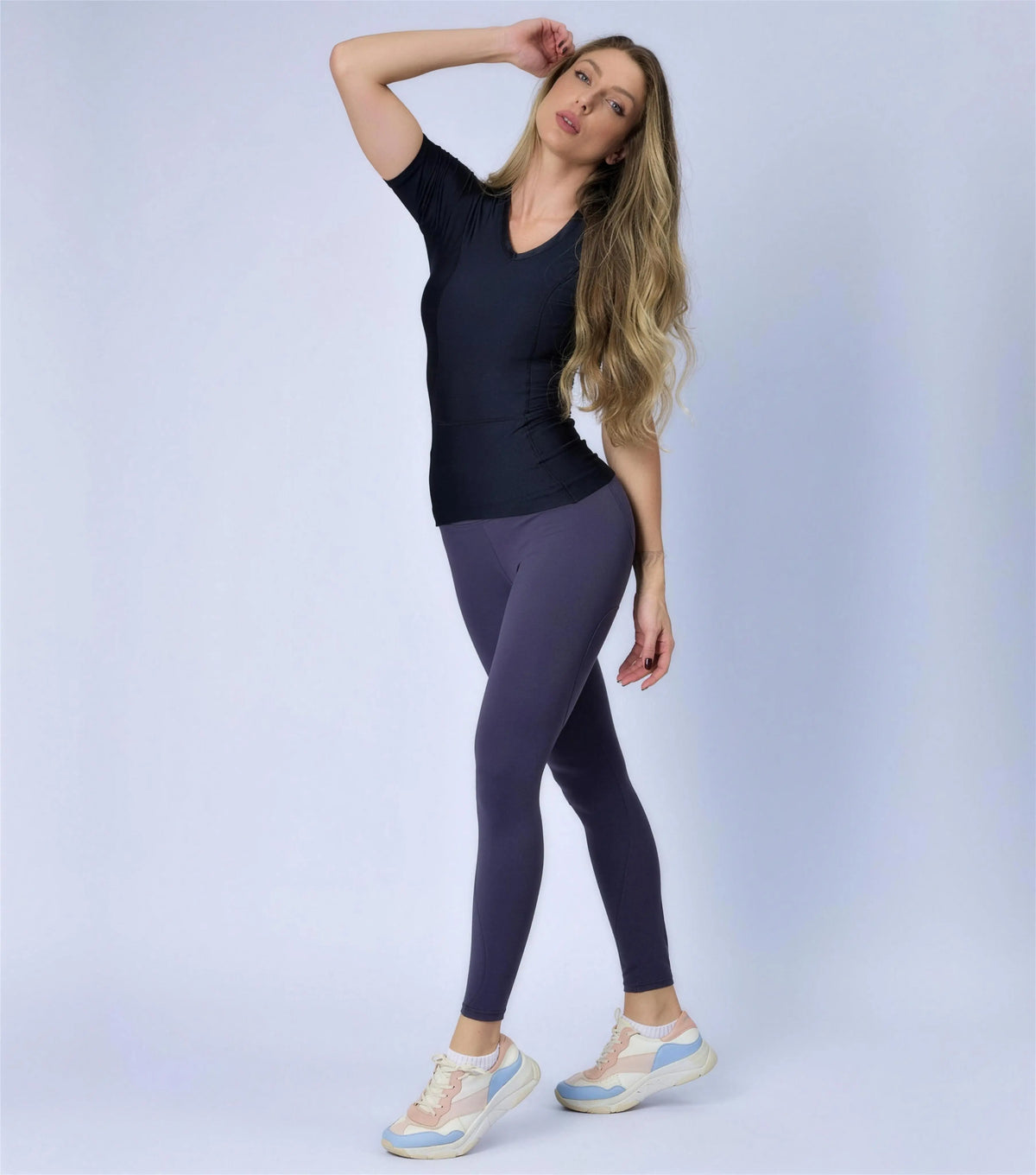 Legging postural de compressão feminina — Alignmed Brasil — foto 17