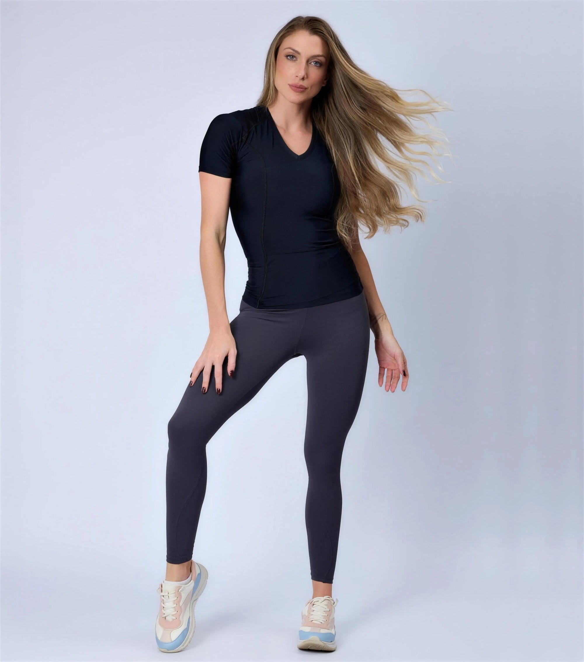 Legging postural de compressão feminina — Alignmed Brasil — foto 18