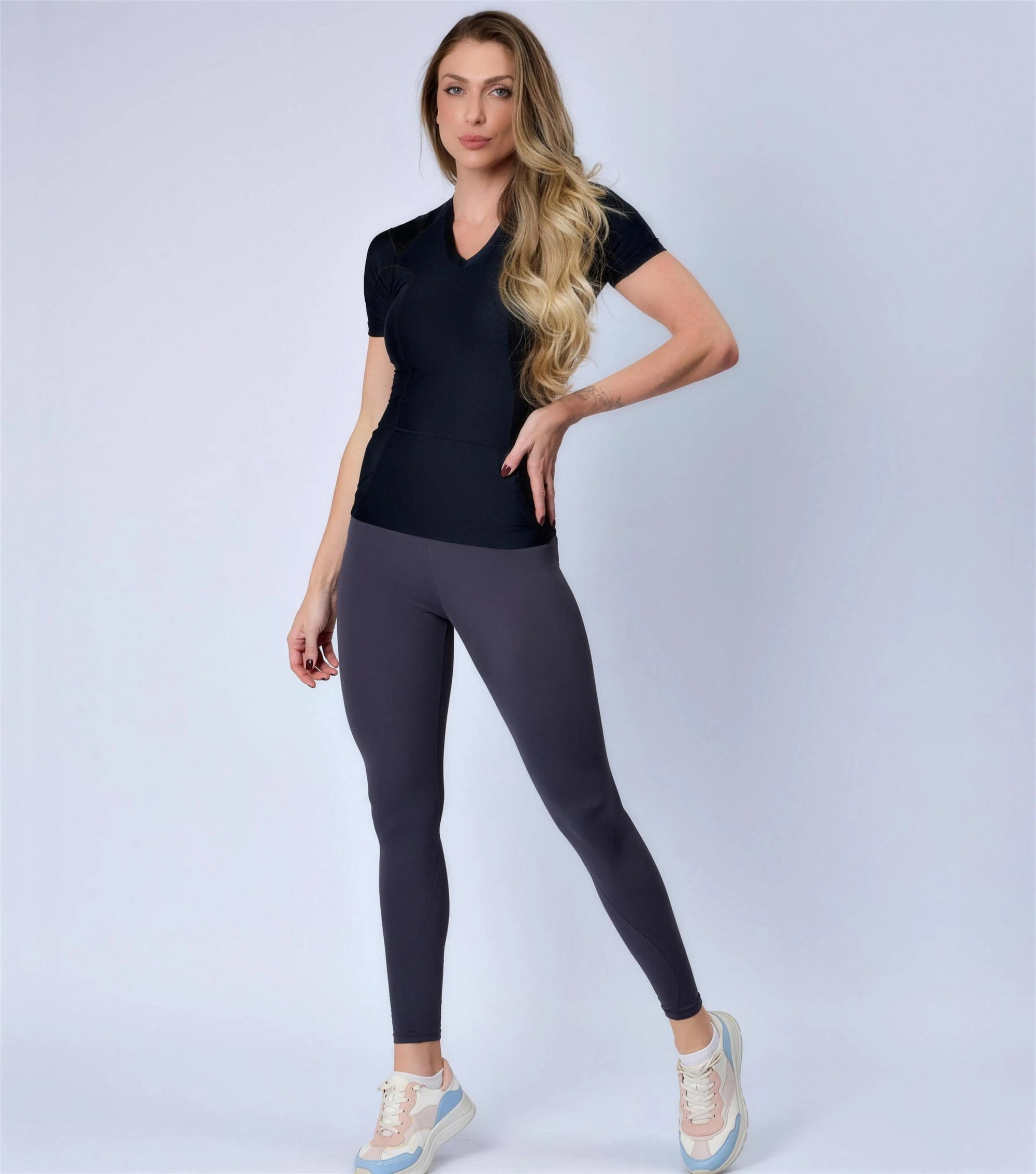 Legging postural de compressão feminina — Alignmed Brasil — foto 19