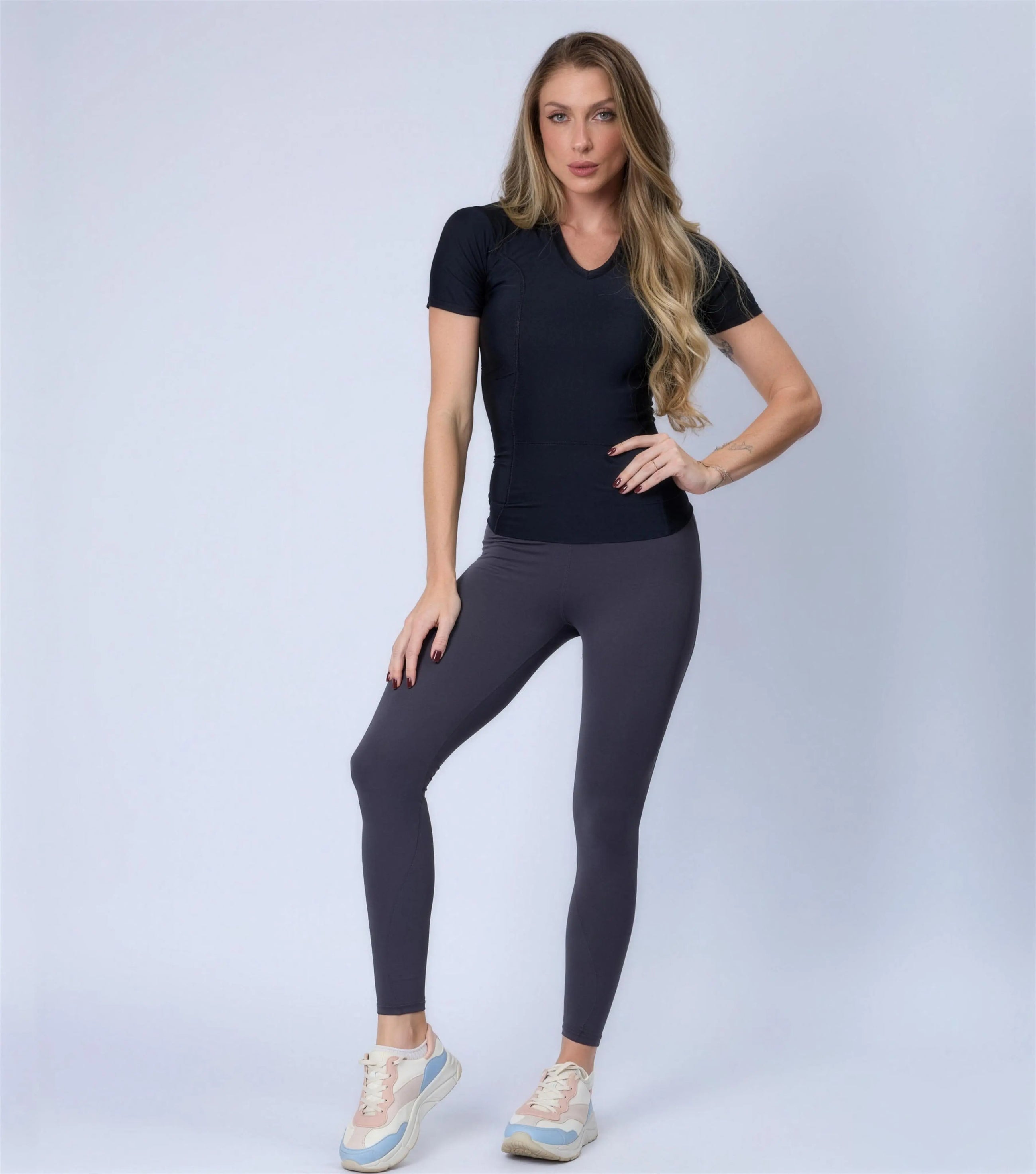 Legging postural de compressão feminina — Alignmed Brasil — foto 20