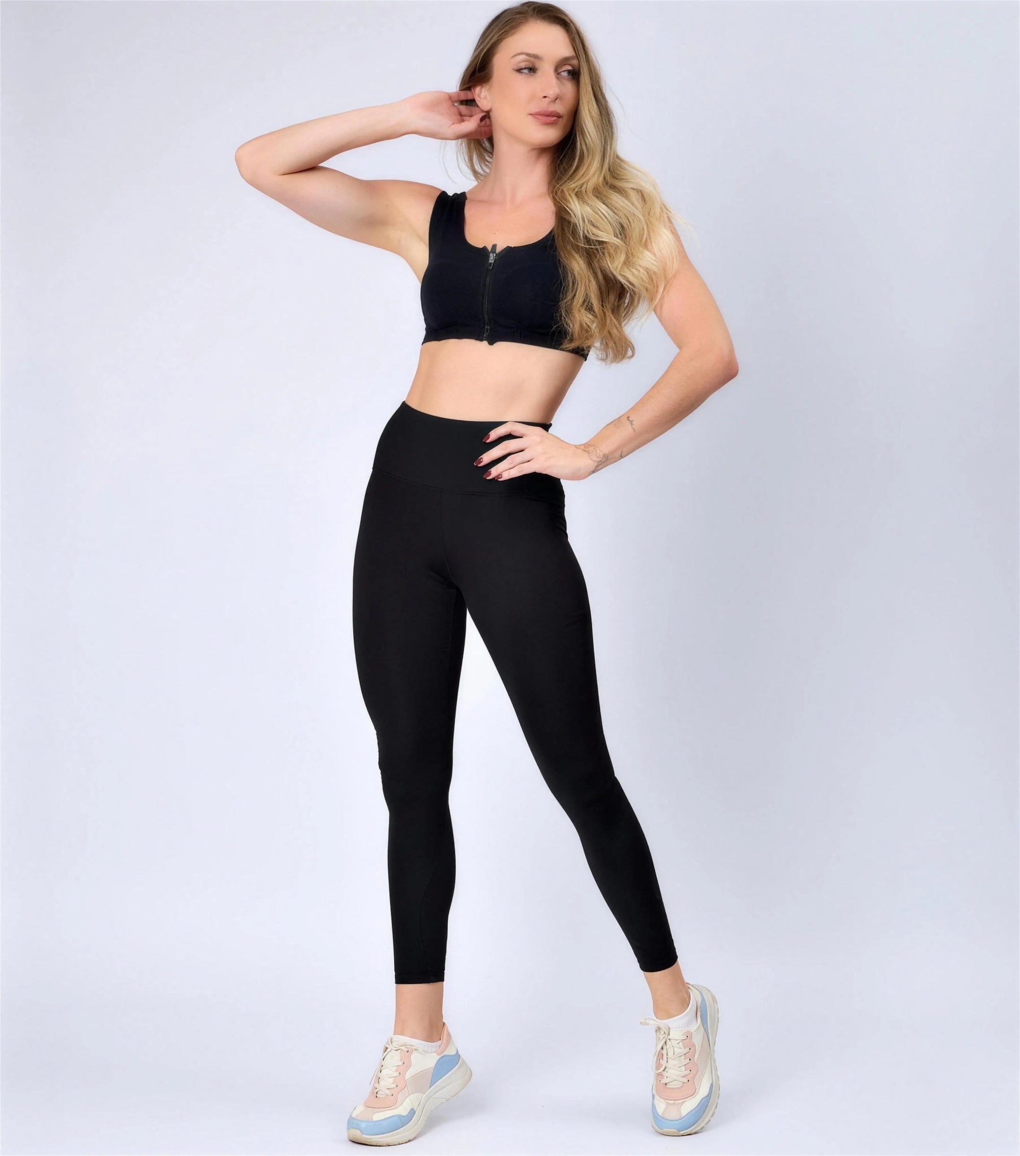 Legging postural de compressão feminina — Alignmed Brasil — foto 11