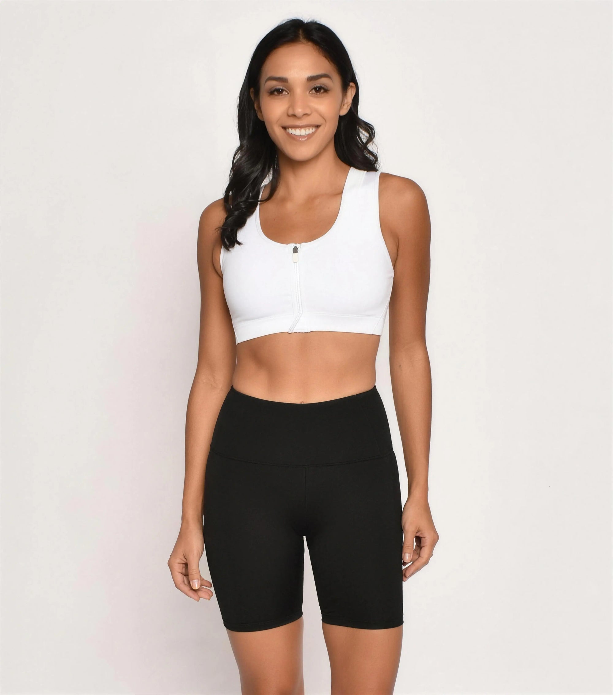 Top esportivo postural feminino com zíper — Alignmed Brasil — foto 28